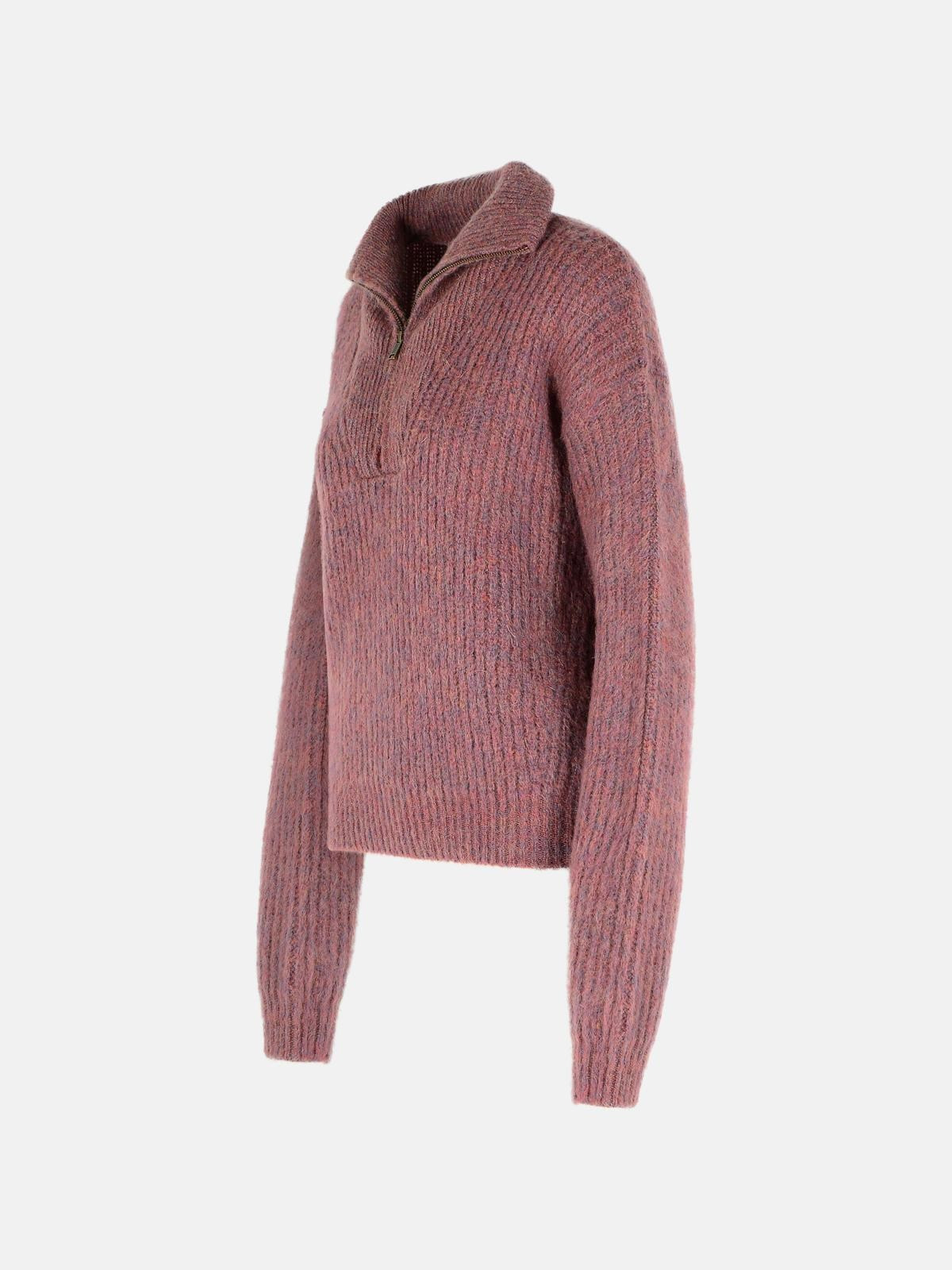 MALLOW MOHAIR BLEND SWEATER - 2