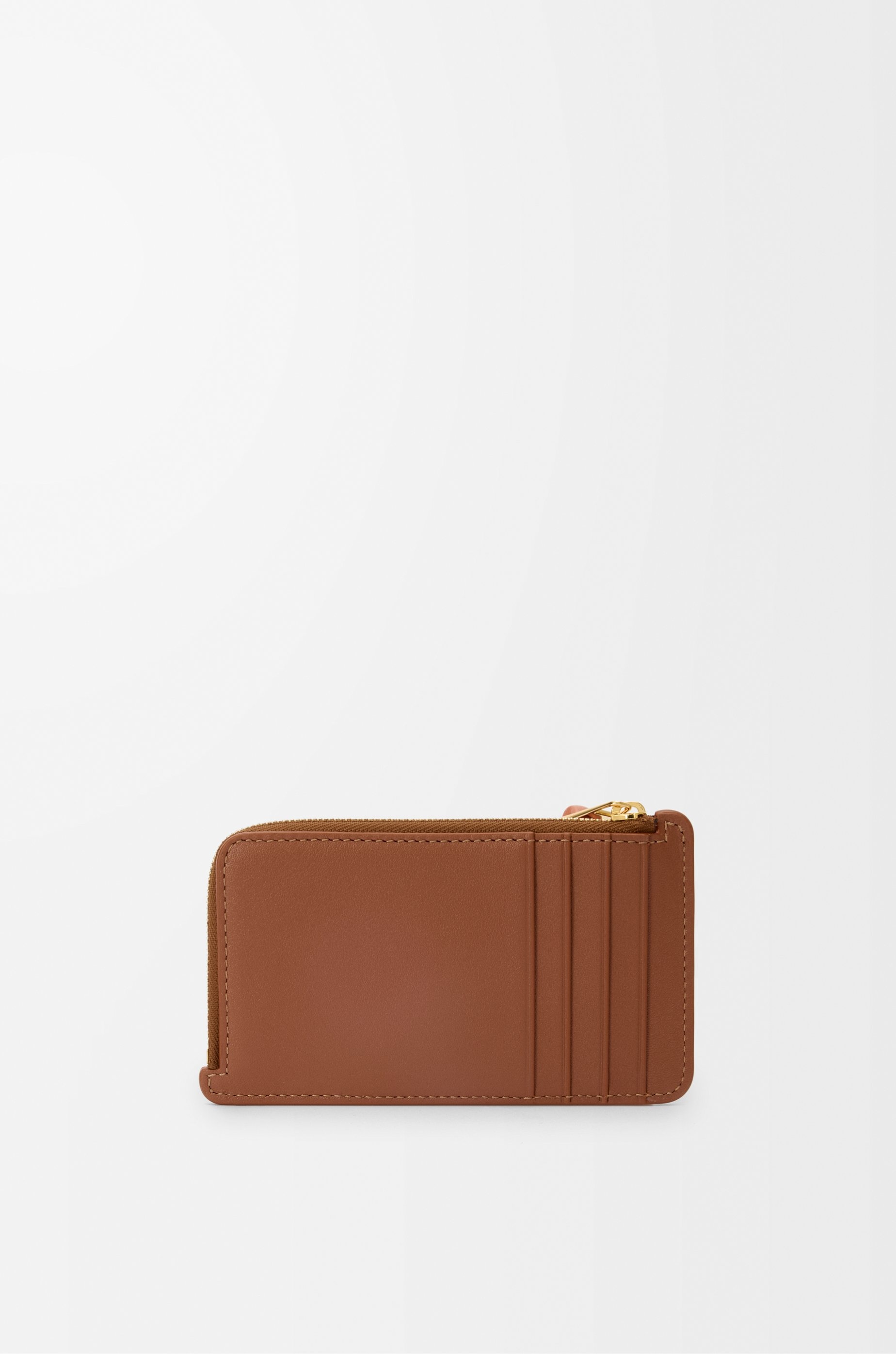 Knot coin cardholder in shiny nappa calfskin - 2