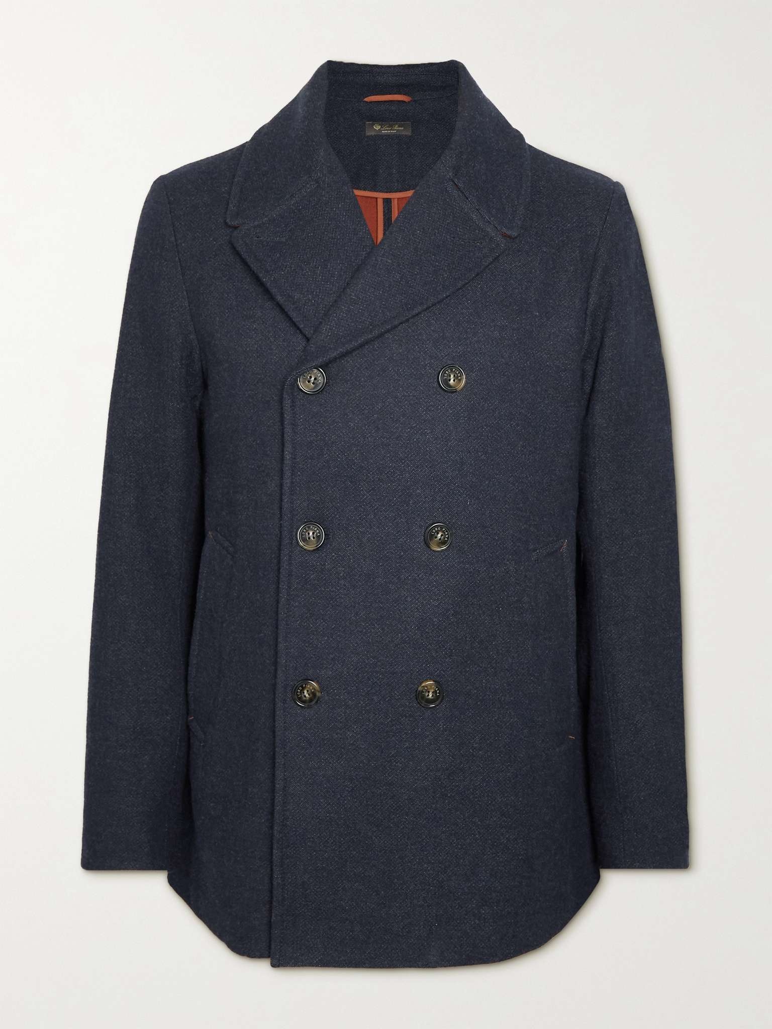 Caldwell Virgin Wool and Cashmere-Blend Peacoat - 1