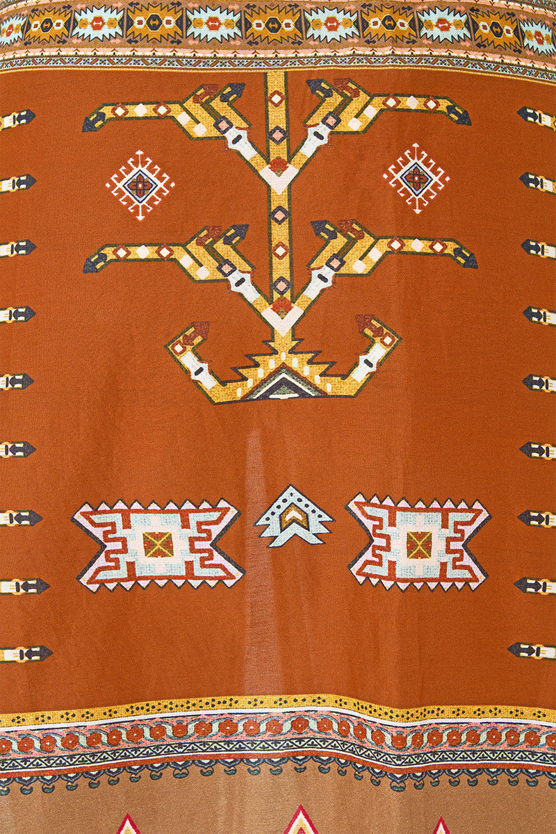 WOVEN SHORT SARONG WITH MACRAME TIE WAIST 7