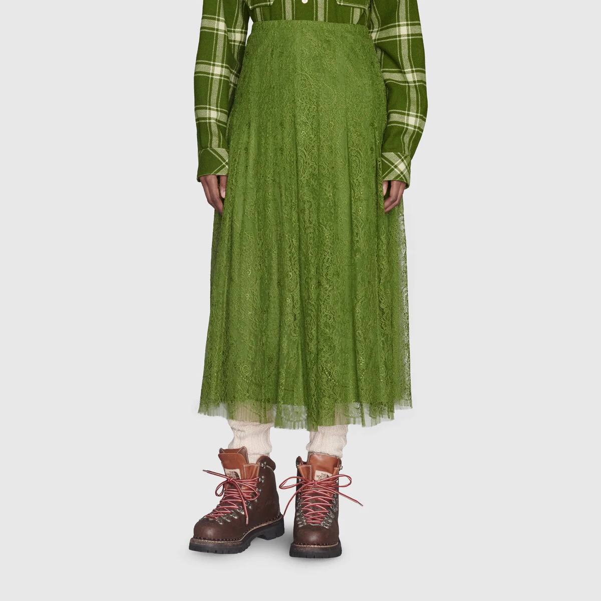 The North Face x Gucci lace skirt - 3