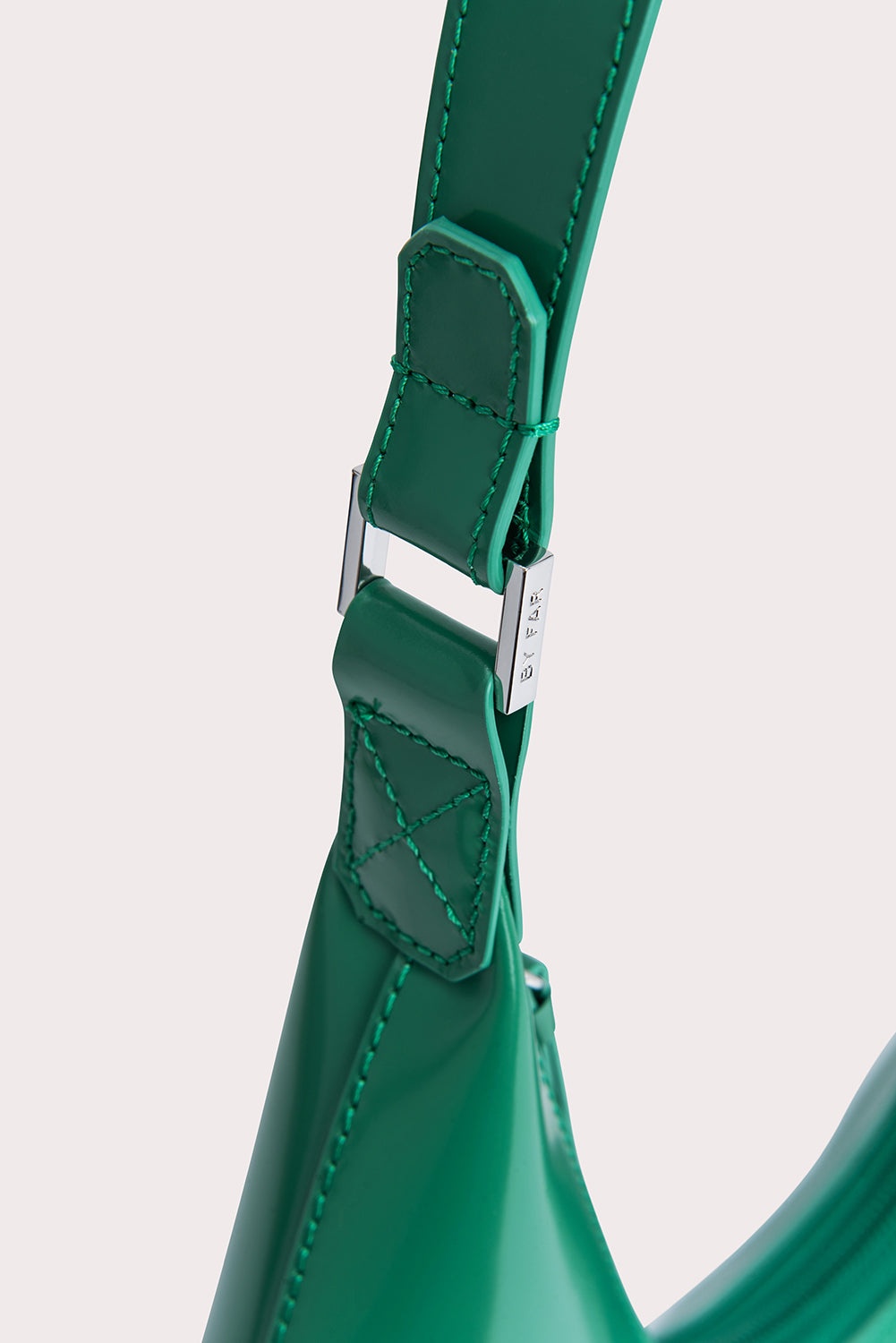 Amber Clover Green Semi Patent Leather - 4