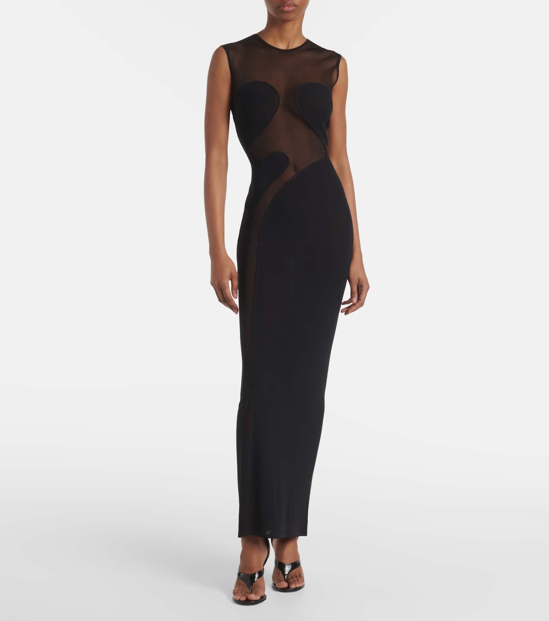 Paneled maxi dress - 2