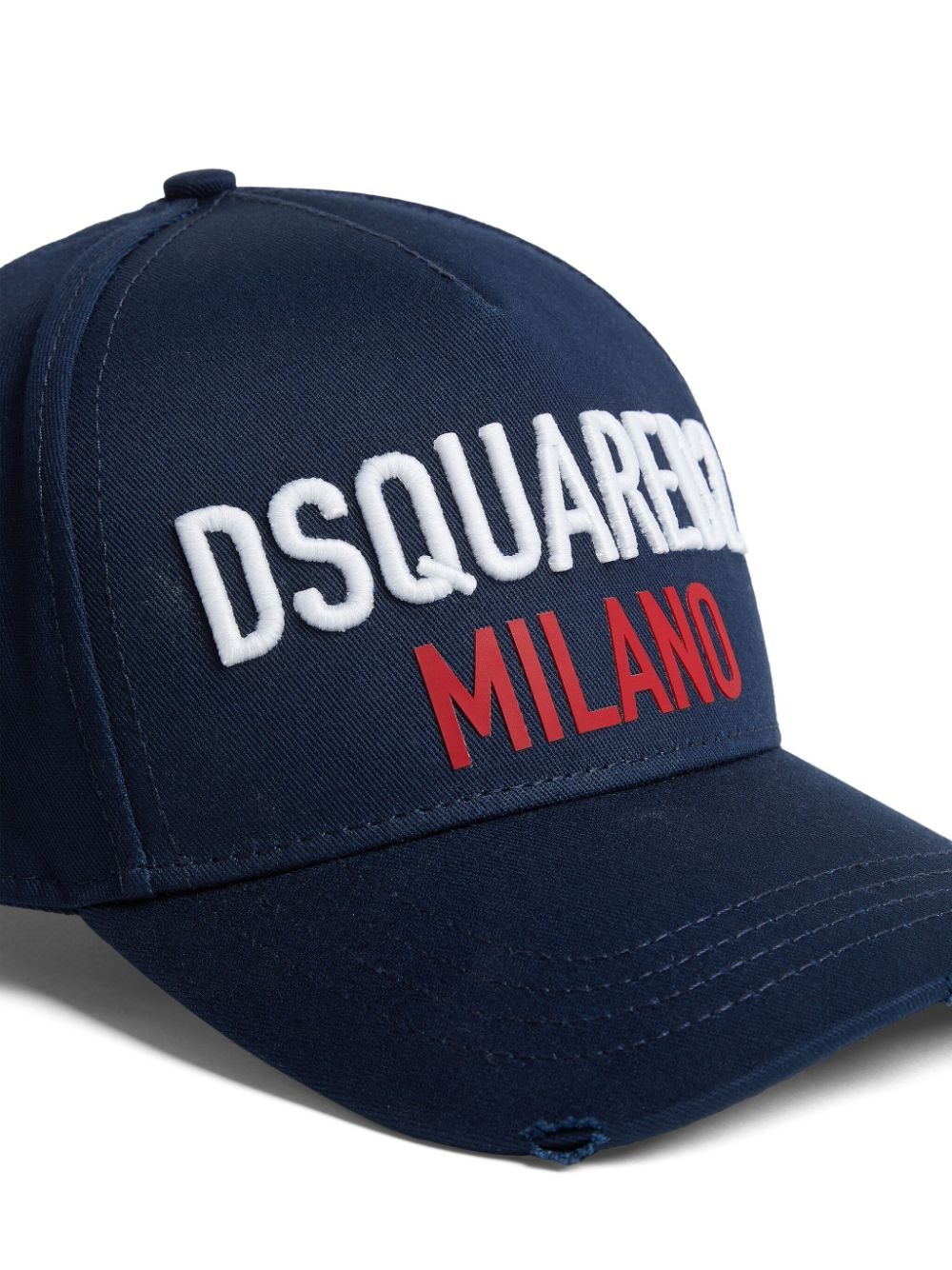 embroidered logo baseball cap - 3
