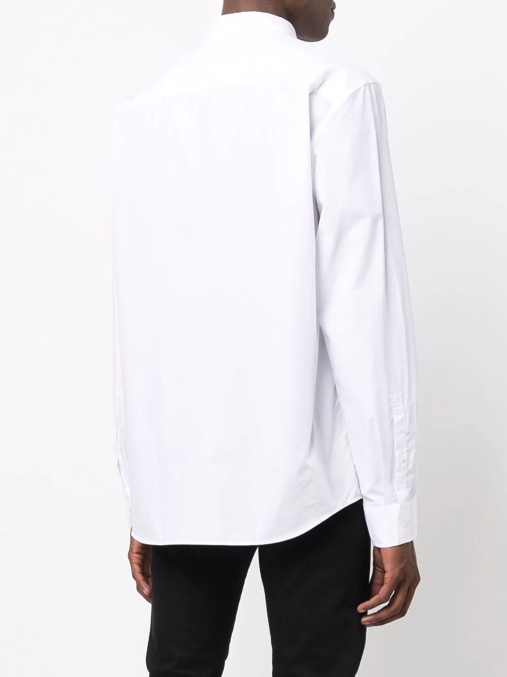 V-emblem long-sleeve shirt - 4