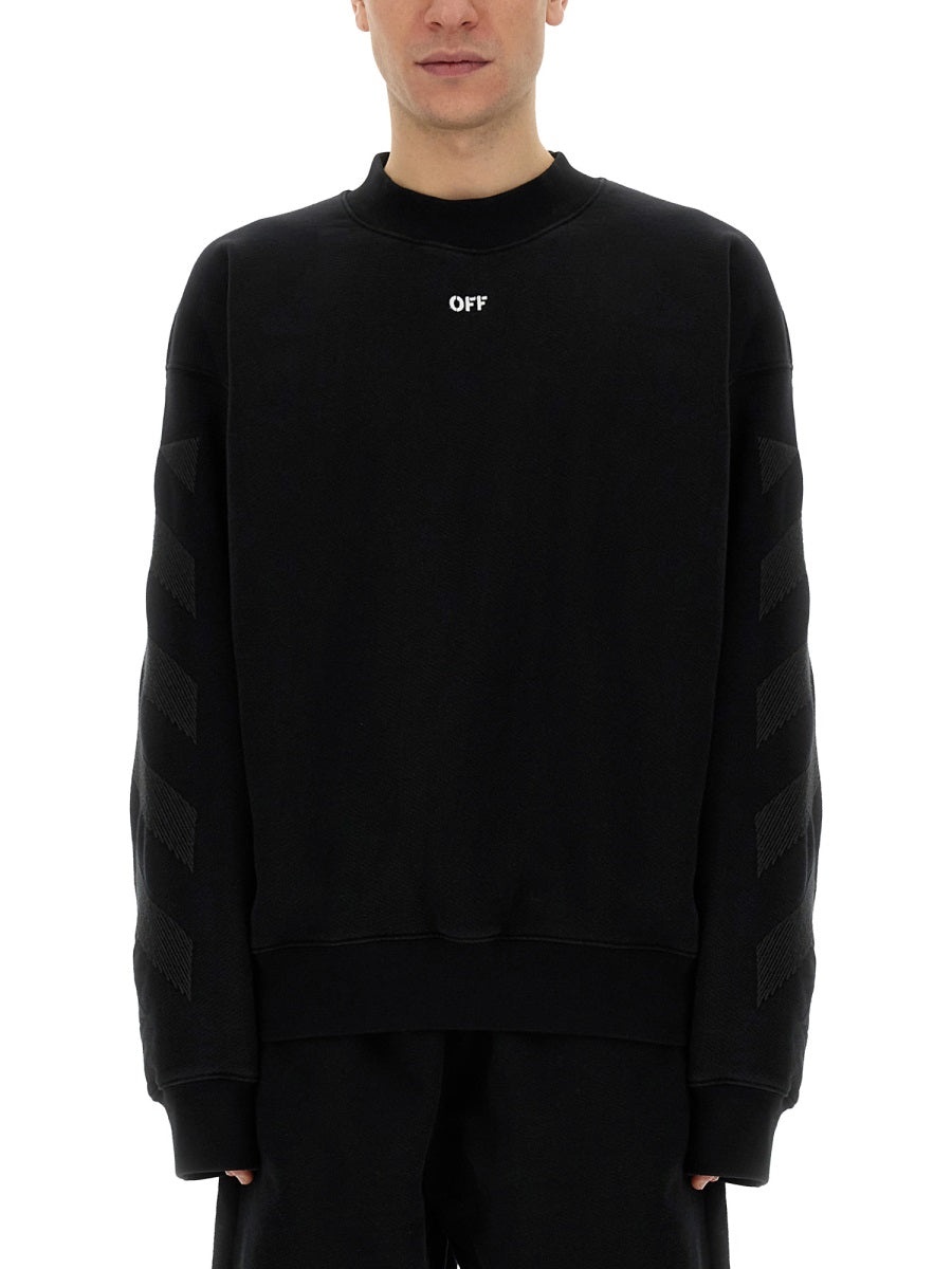 Off-White Men Sweatshirt With Logo - 1