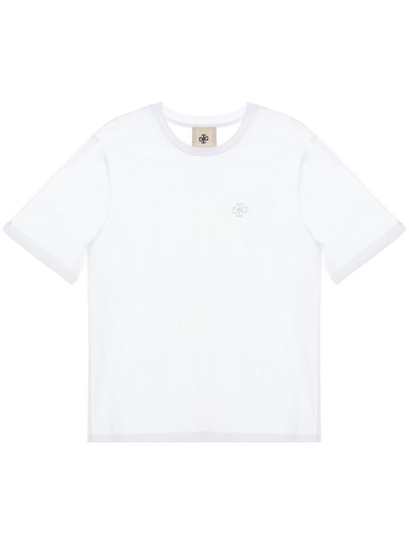 logo-print T-shirt 1