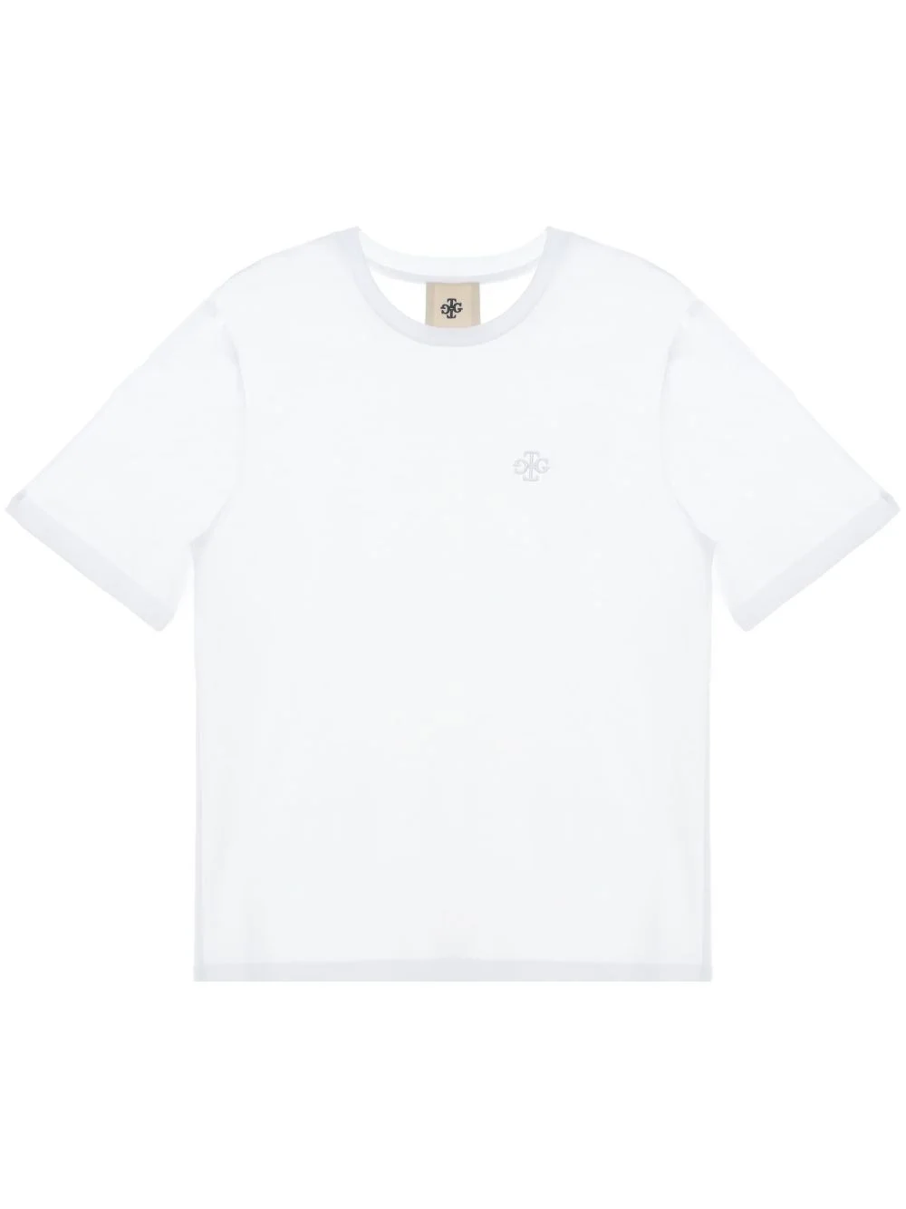 logo-print T-shirt - 1