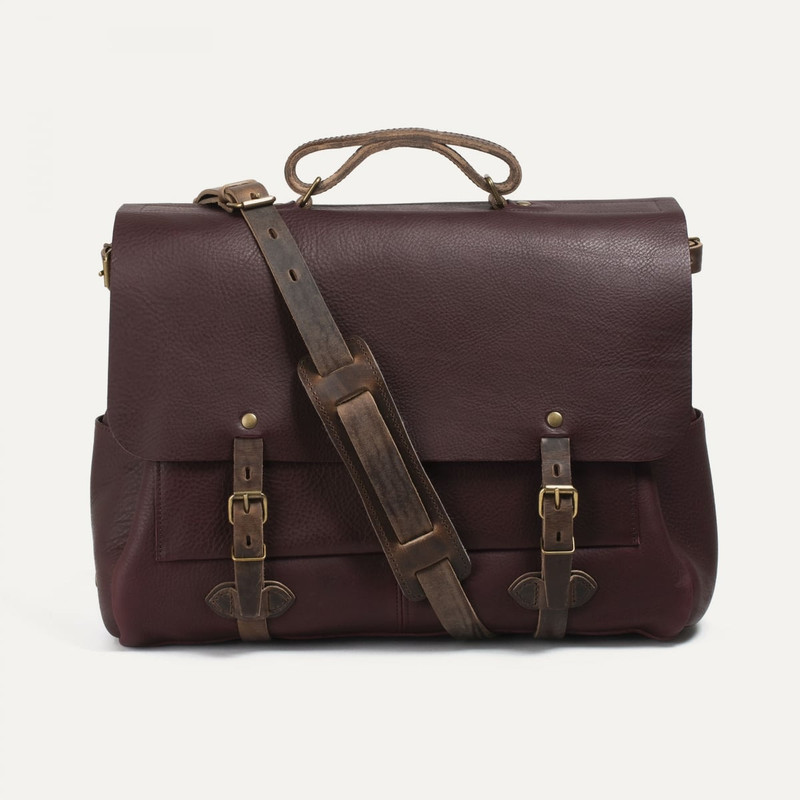 48H IRVING EXECUTIVE POSTMAN BAG - PEAT 1