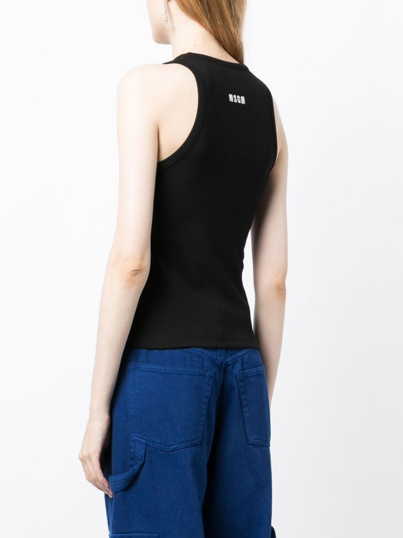 ribbed heart-embellished top 4