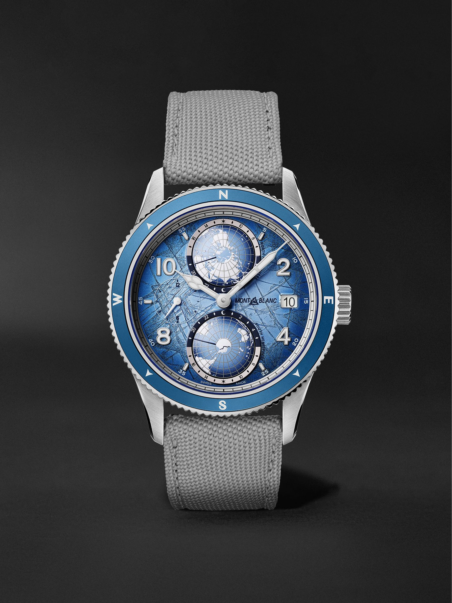 1858 Geosphere 0 Oxygen South Pole Exploration Limited Edition Automatic 42mm Interchangeable Titani - 9