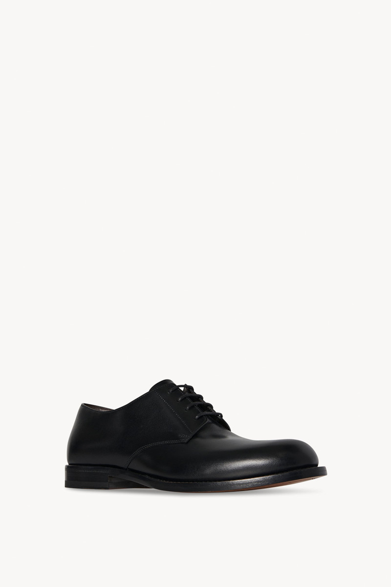 The Row Novus Derby Shoe in Leather outlook