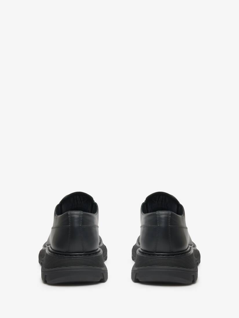 Men's Tread Lace Up in Black - 3