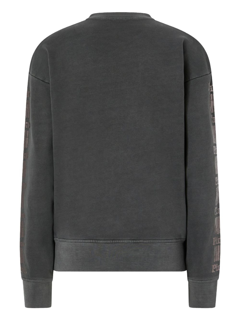 logo-detail cotton sweatshirt - 2