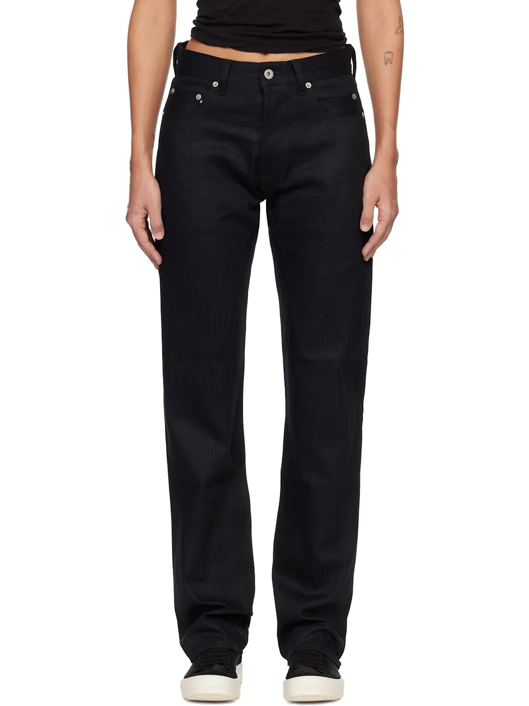 Black Temple Kurdt Jeans - 1