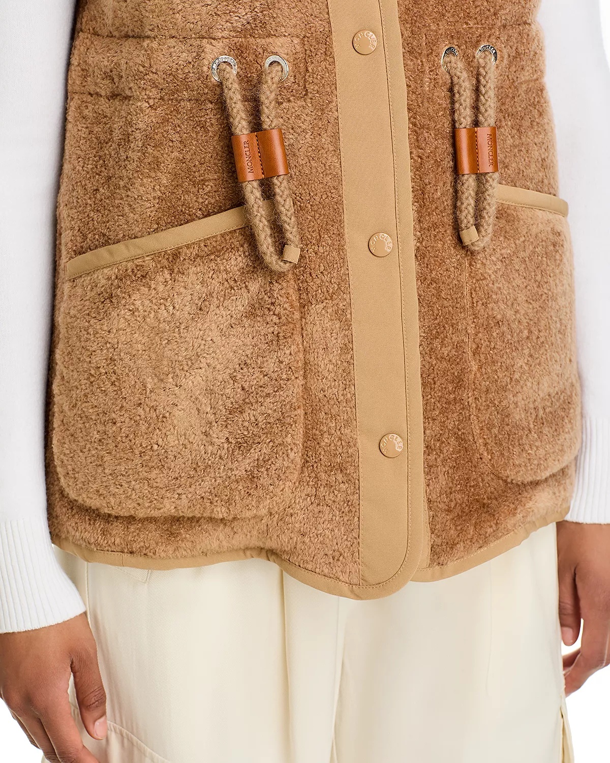 Bost Teddy Fleece Down Vest - 5
