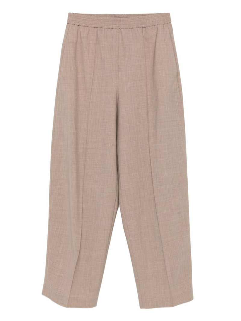 elastic-waist trousers 1