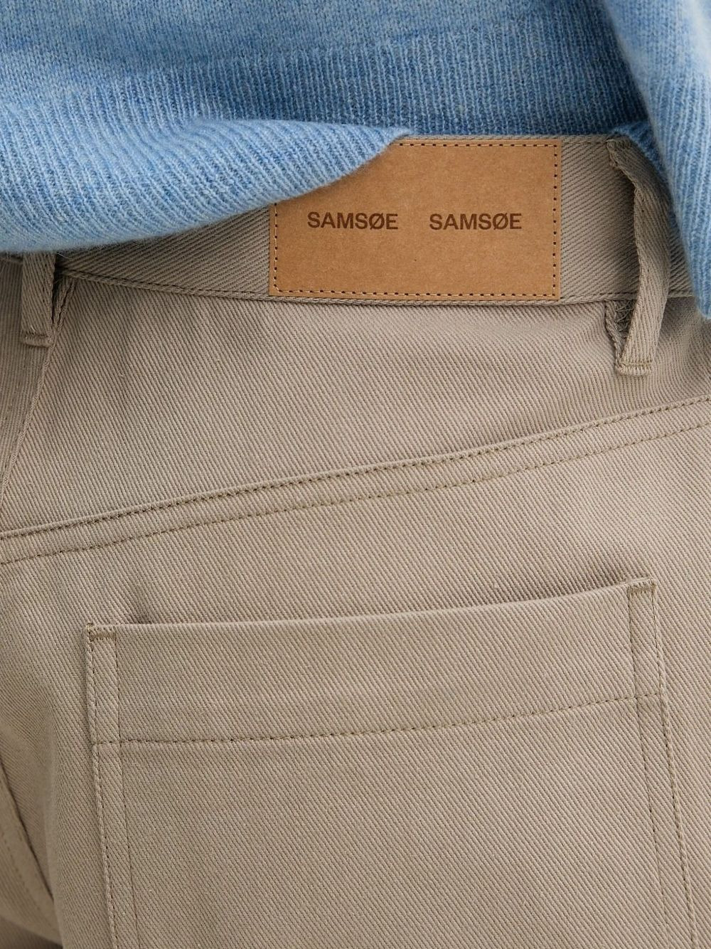 cotton cropped trousers - 3