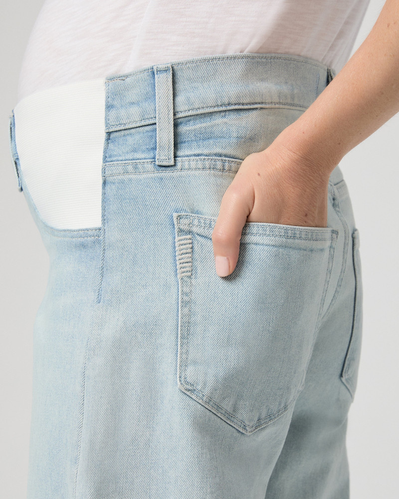 Arellia Ankle Maternity Barrel Leg Jean 5