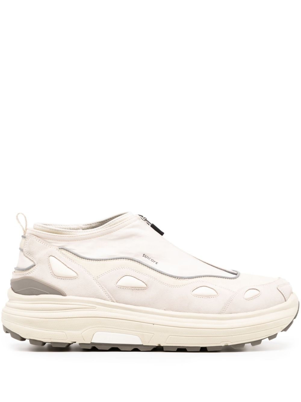 Akk-Zip panelled sneakers - 1