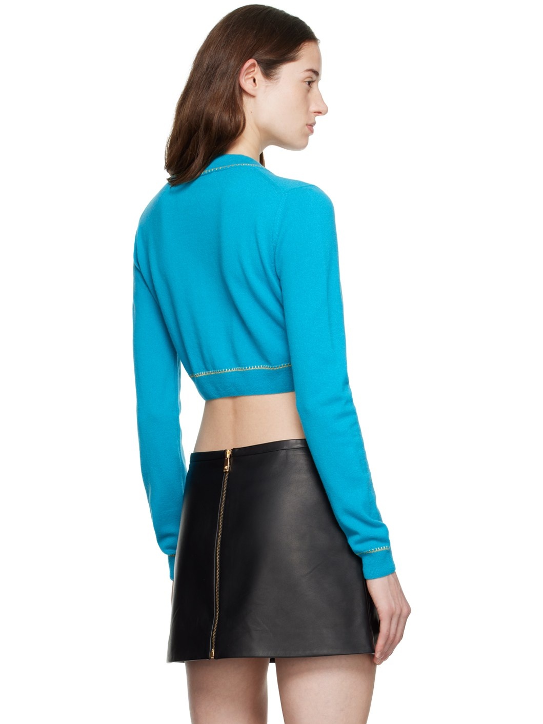 Blue Medusa Cardigan - 3