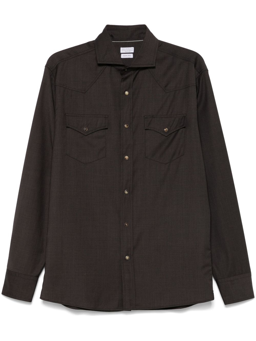 virgin wool shirt - 1