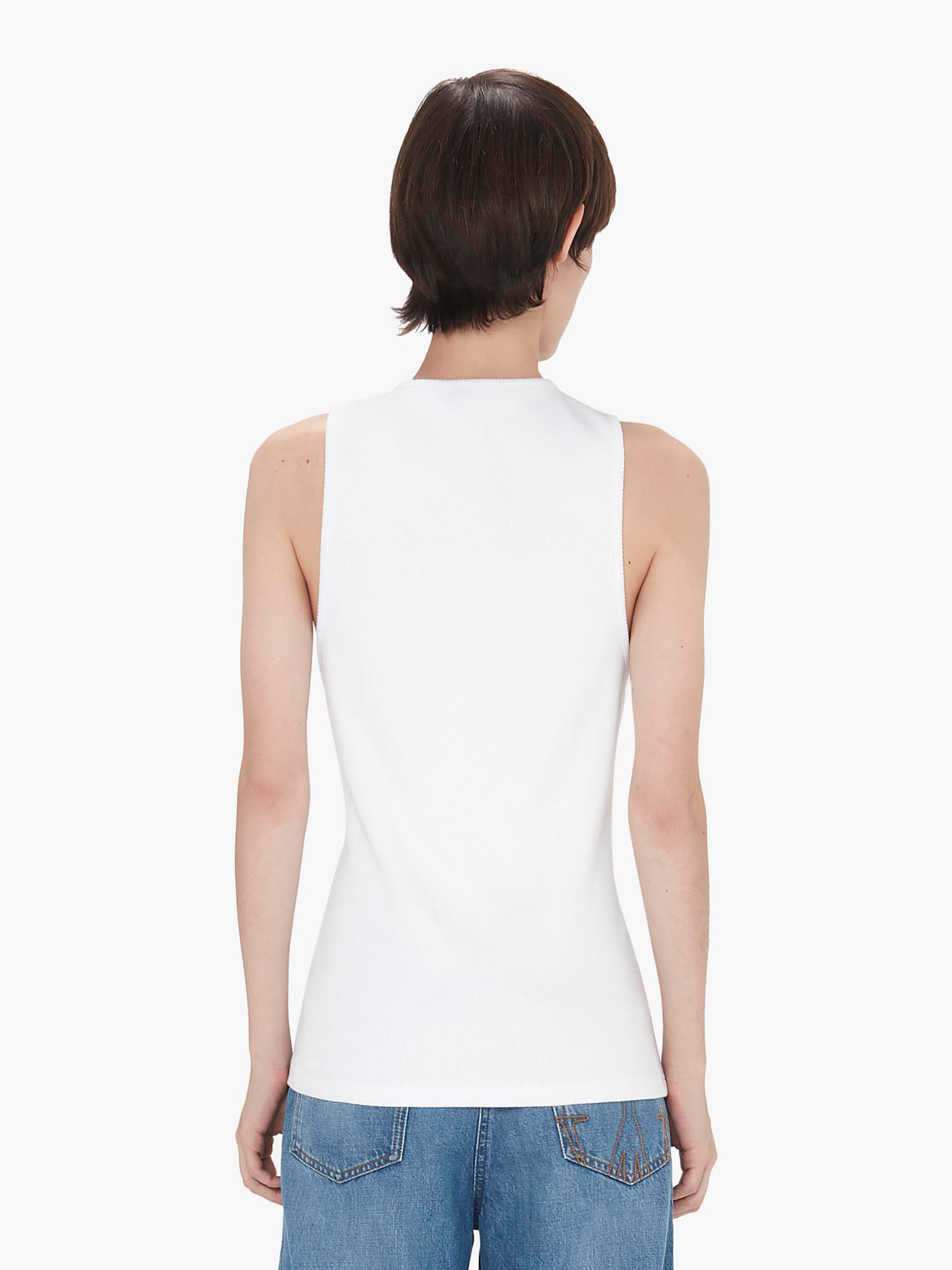 TANK TOP WITH ANCHOR LOGO EMBROIDERY - 3