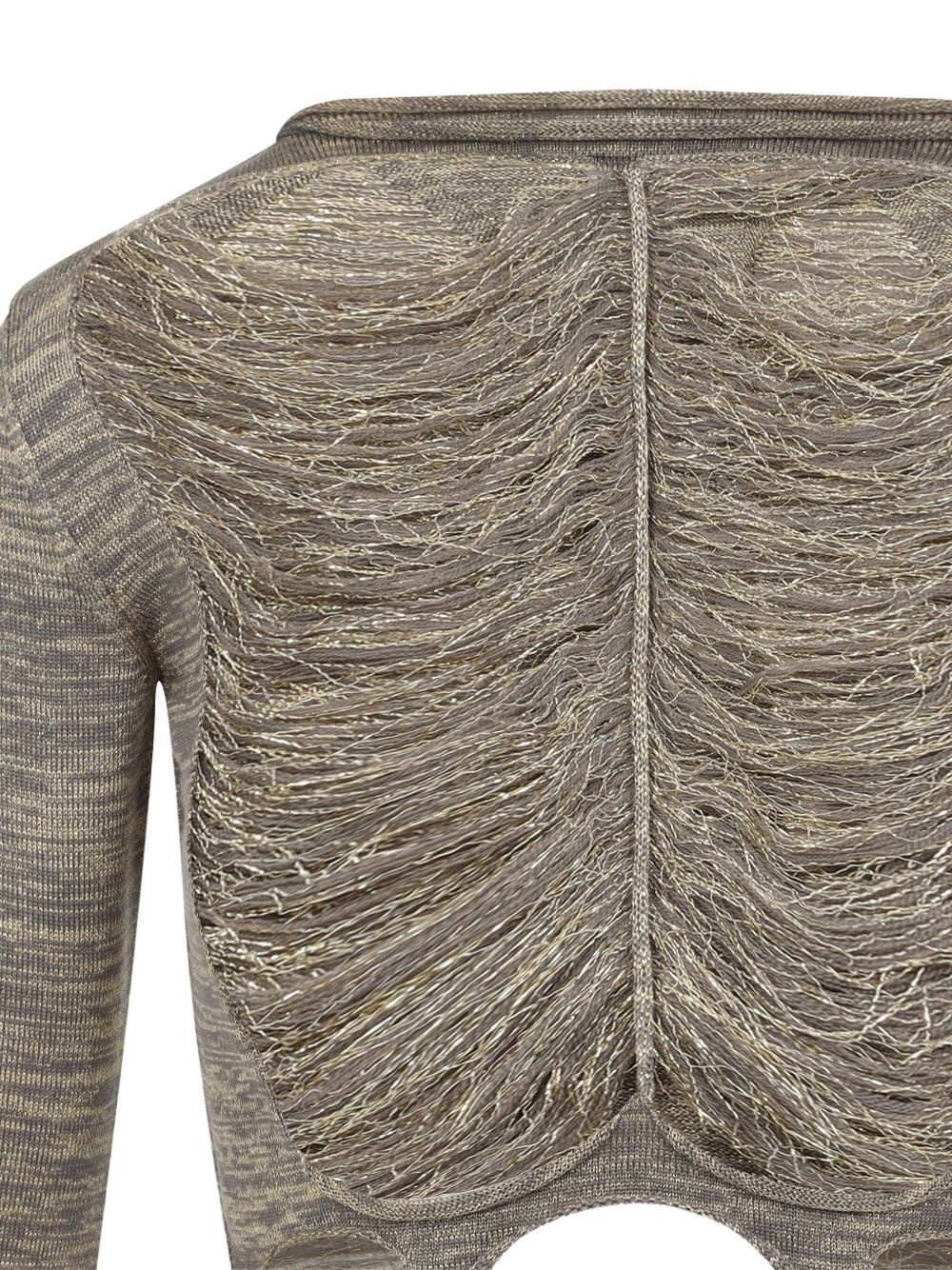 ripped-detail T-shirt - 3
