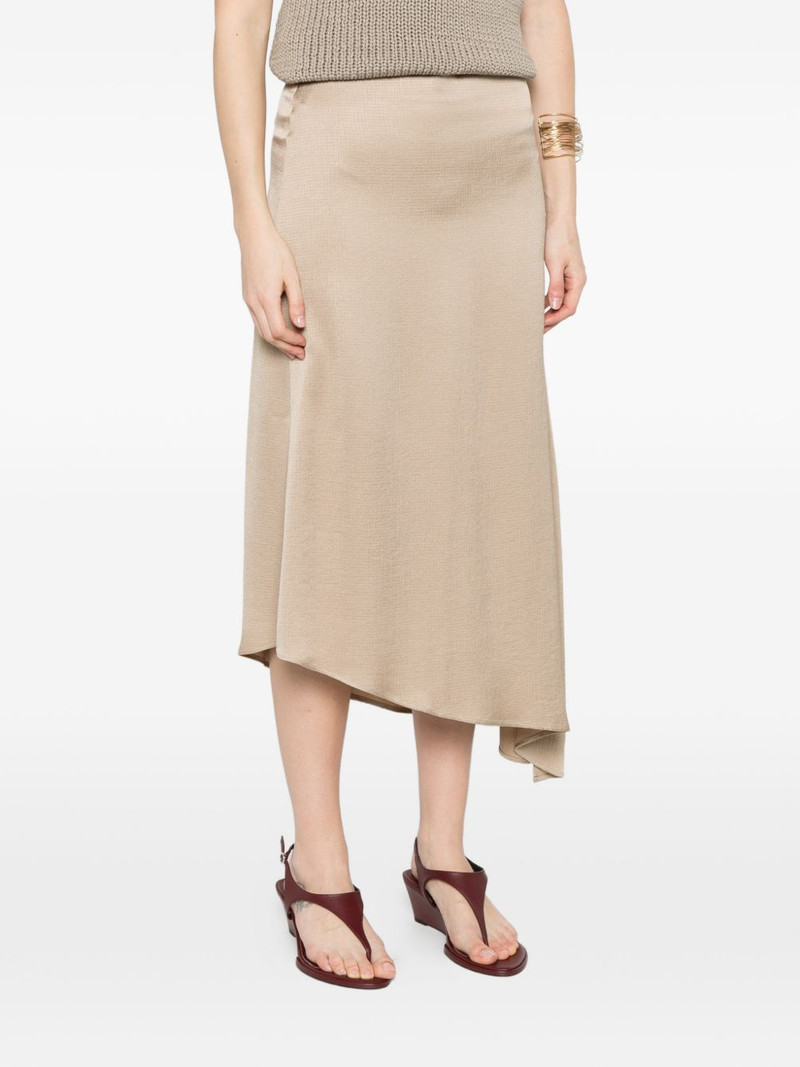 asymmetric-hem midi skirt 3