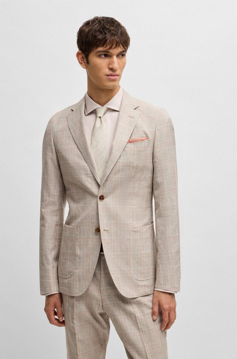 BOSS SILK POCKET SQUARE WITH DIGITAL PRINTS outlook