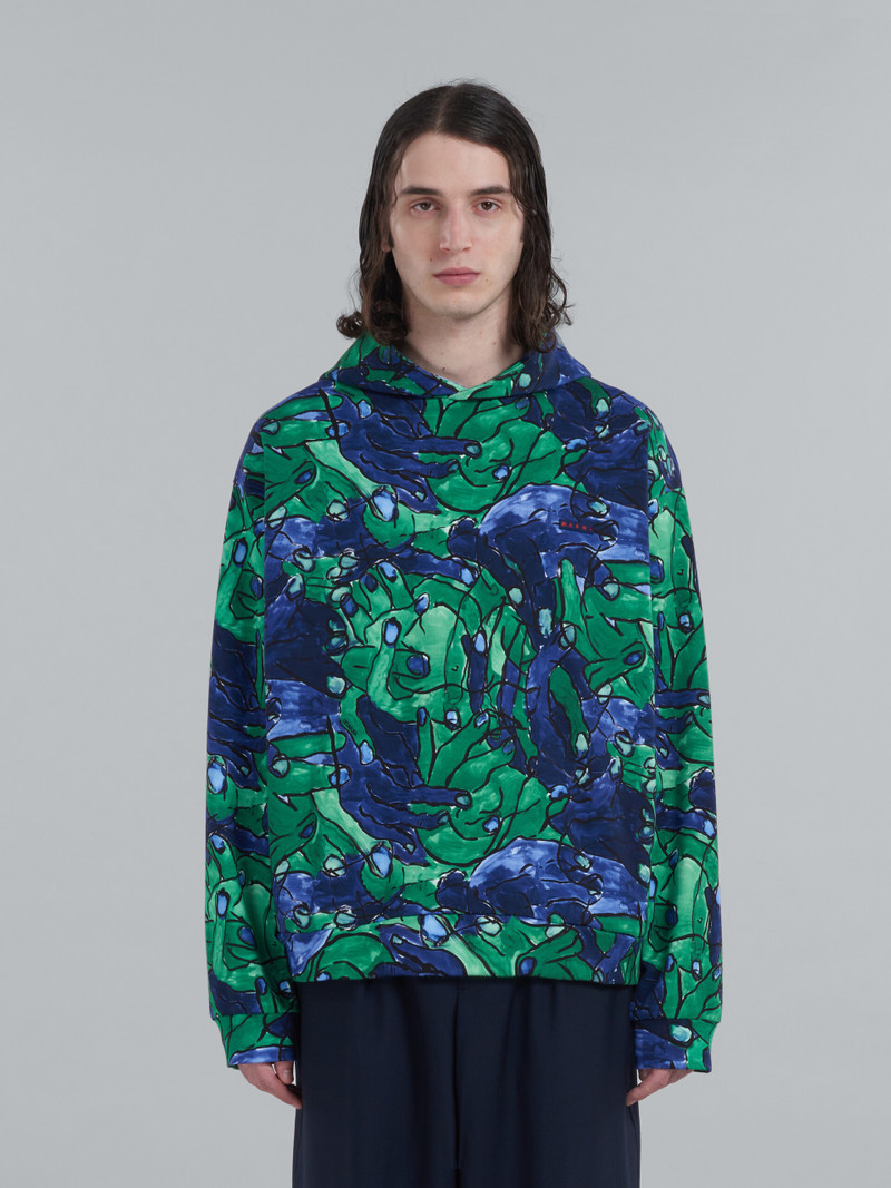 Marni PRINTED HOODIE outlook