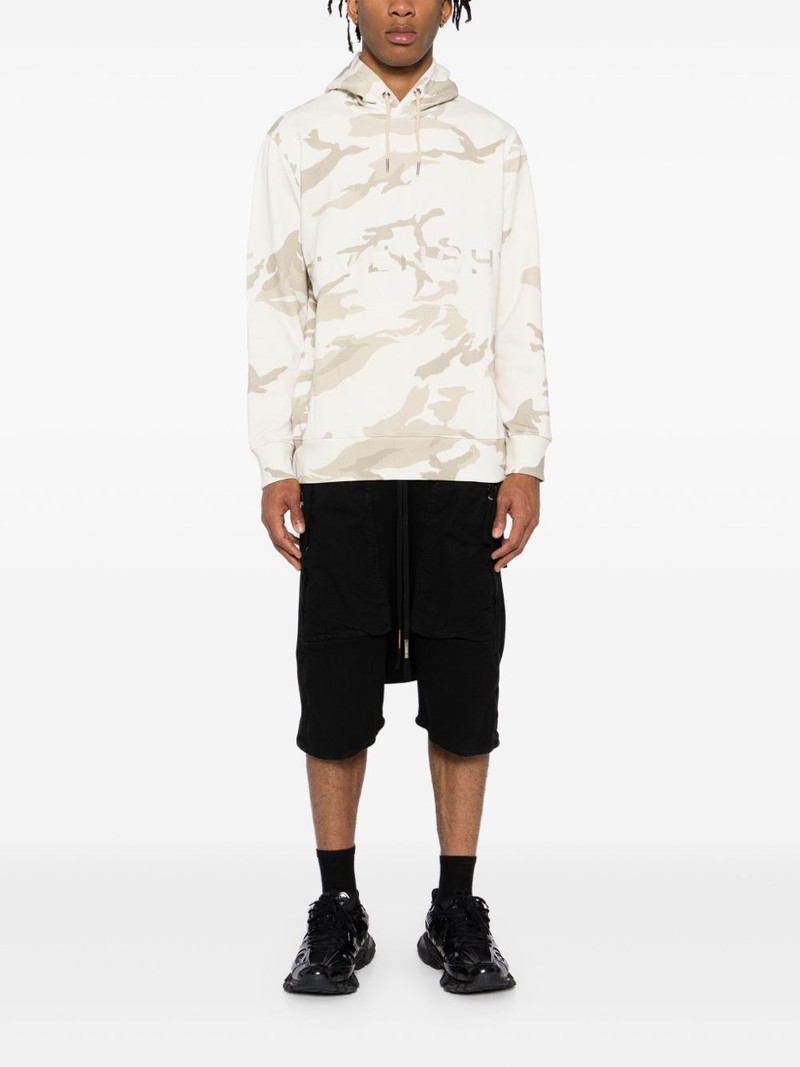 Givenchy camouflage-pattern logo-printed hoodies outlook