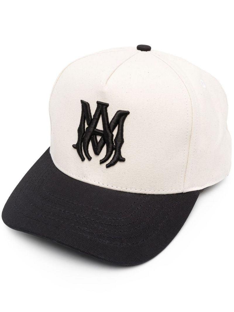 logo-embroidered cap - 1