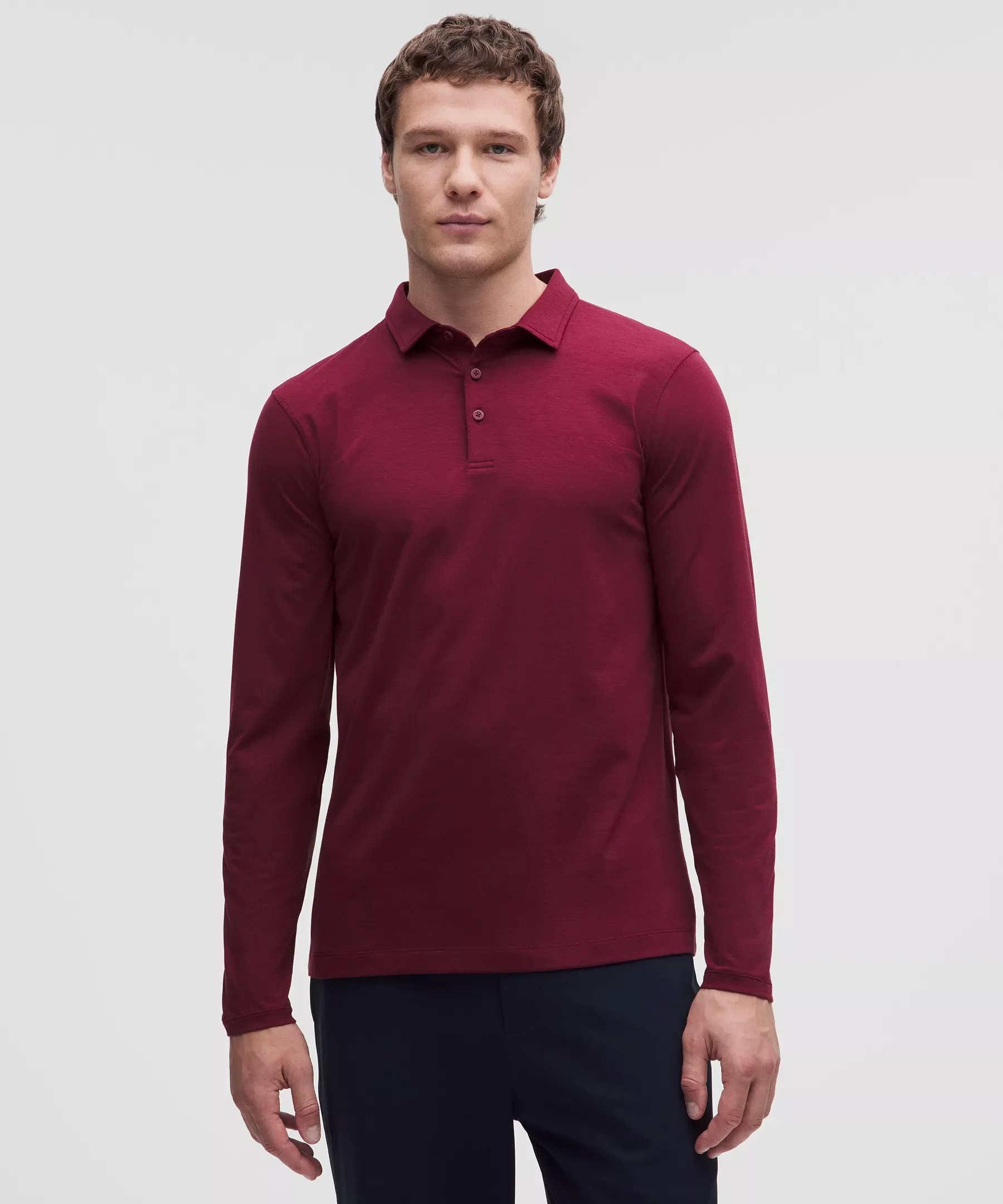 Evolution Long-Sleeve Polo Shirt - 1