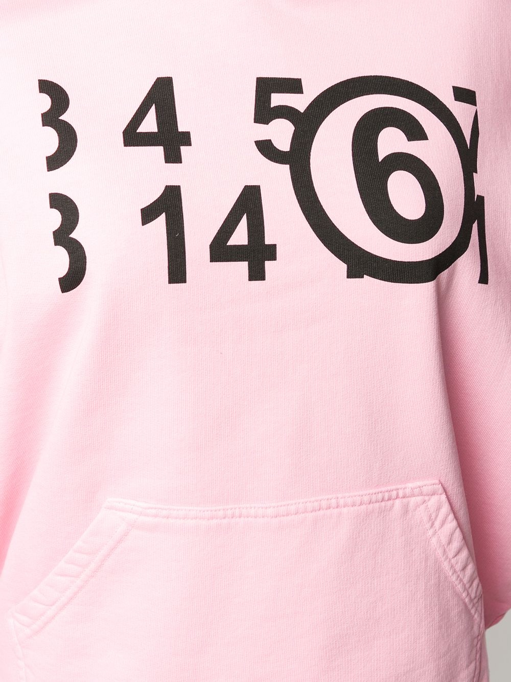 logo cotton hoodie - 5