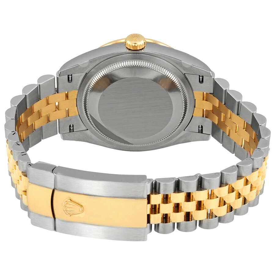 Rolex Datejust 36 Black Diamond Dial Men's Steel and 18kt Yellow Gold Jubilee Watch 126283BKDJ - 3