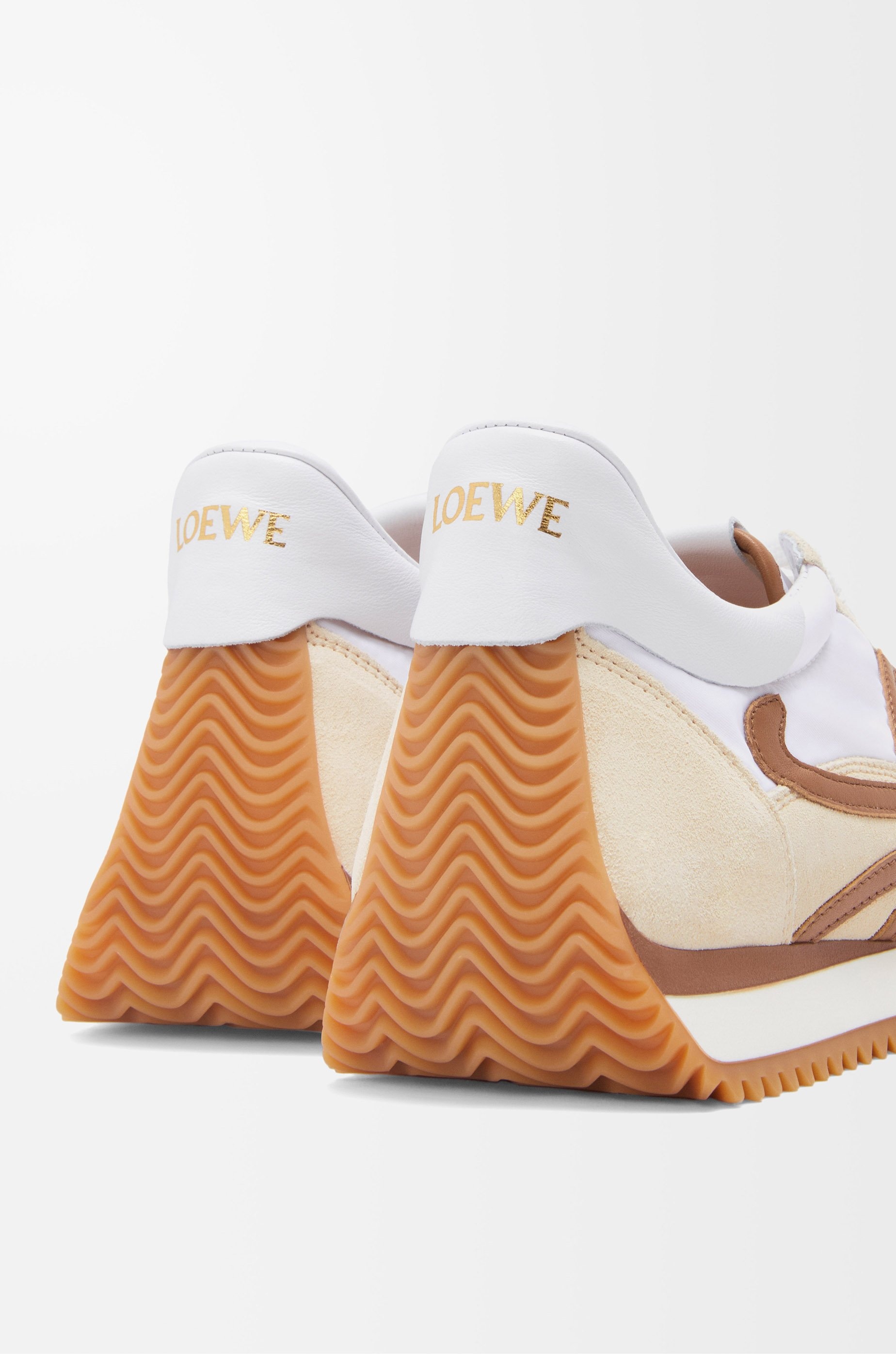 Flow Runner 2.0 in nylon and suede - 4