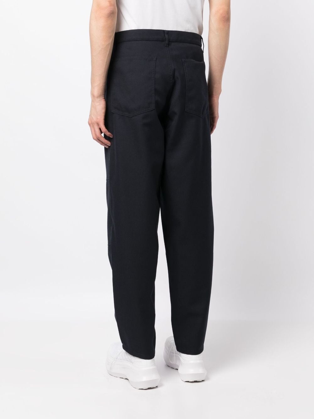 panelled tailored trousers - 4