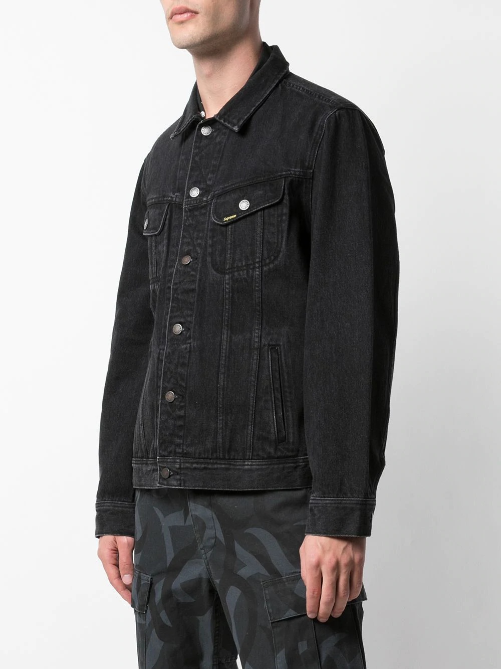 denim trucker jacket - 3