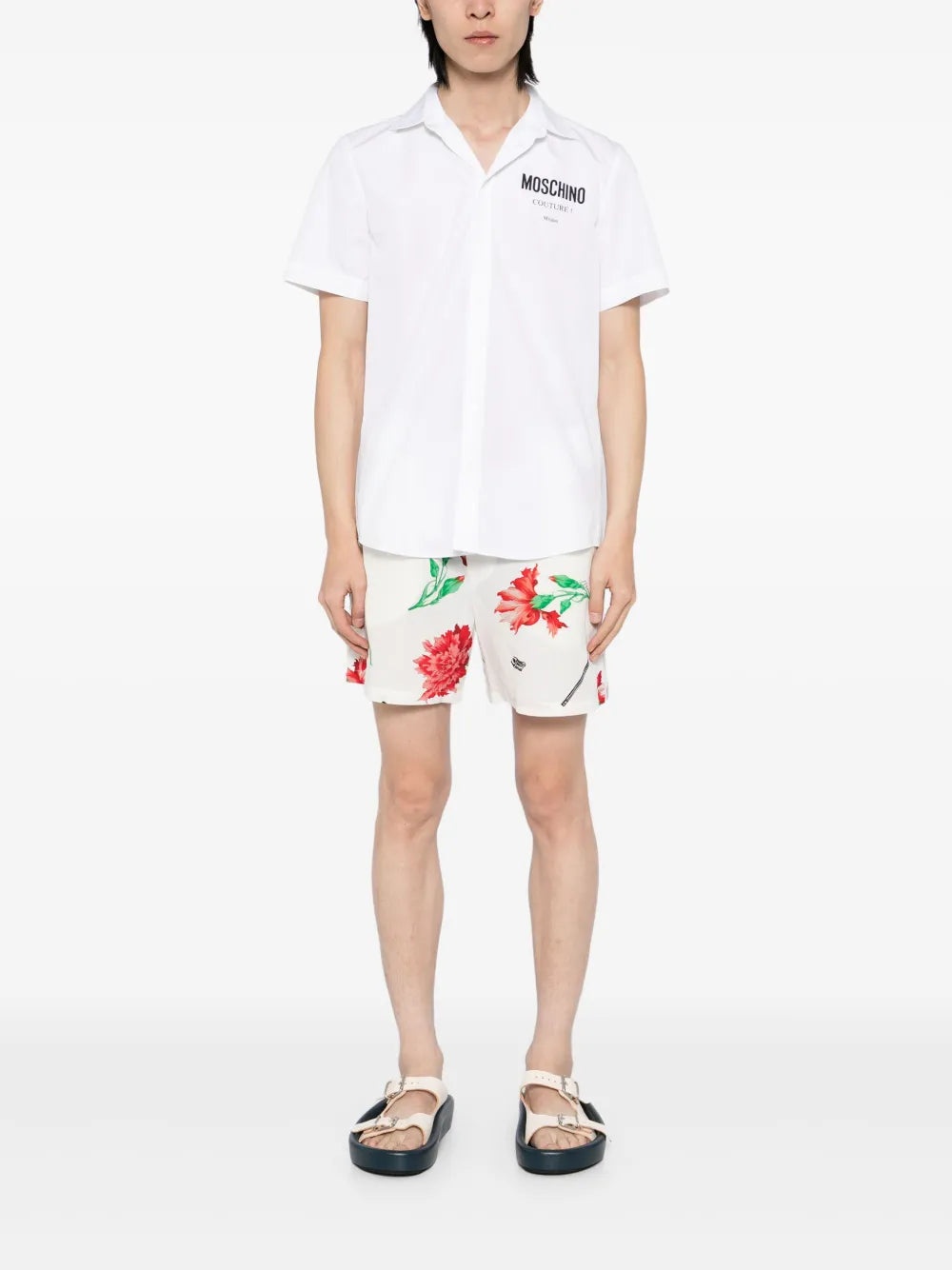 FLORAL-PRINT SHORTS - 2