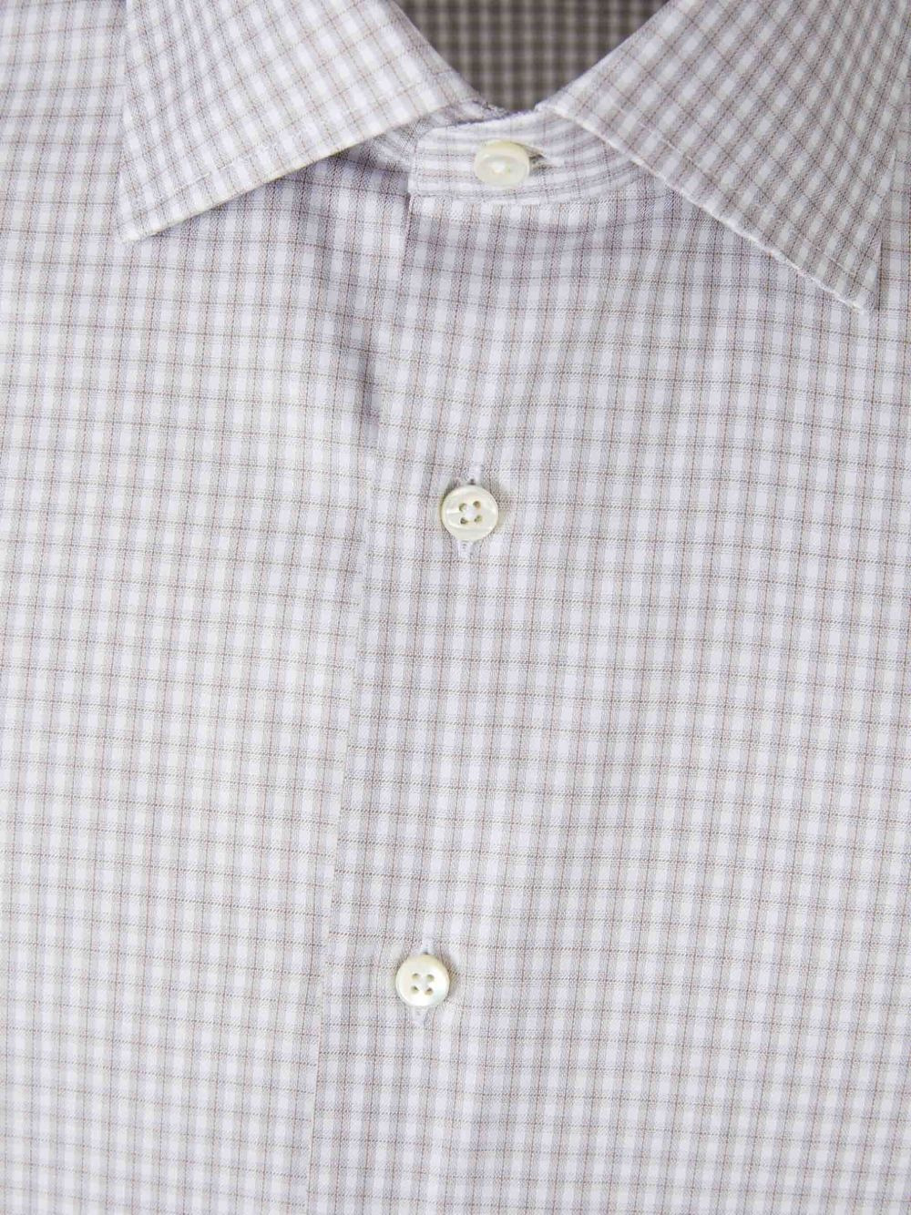 checked long-sleeved shirt - 3