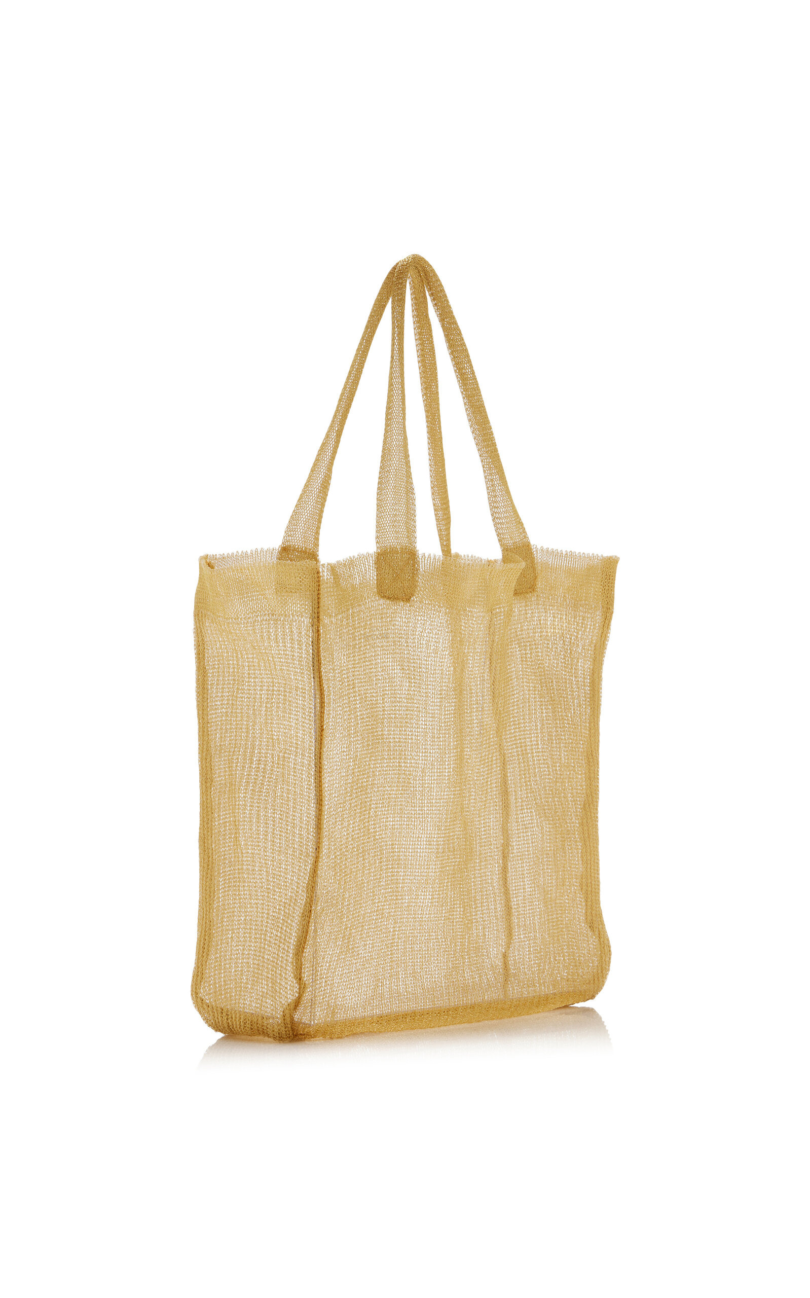 Imogen Knit Mini Tote Bag gold - 4