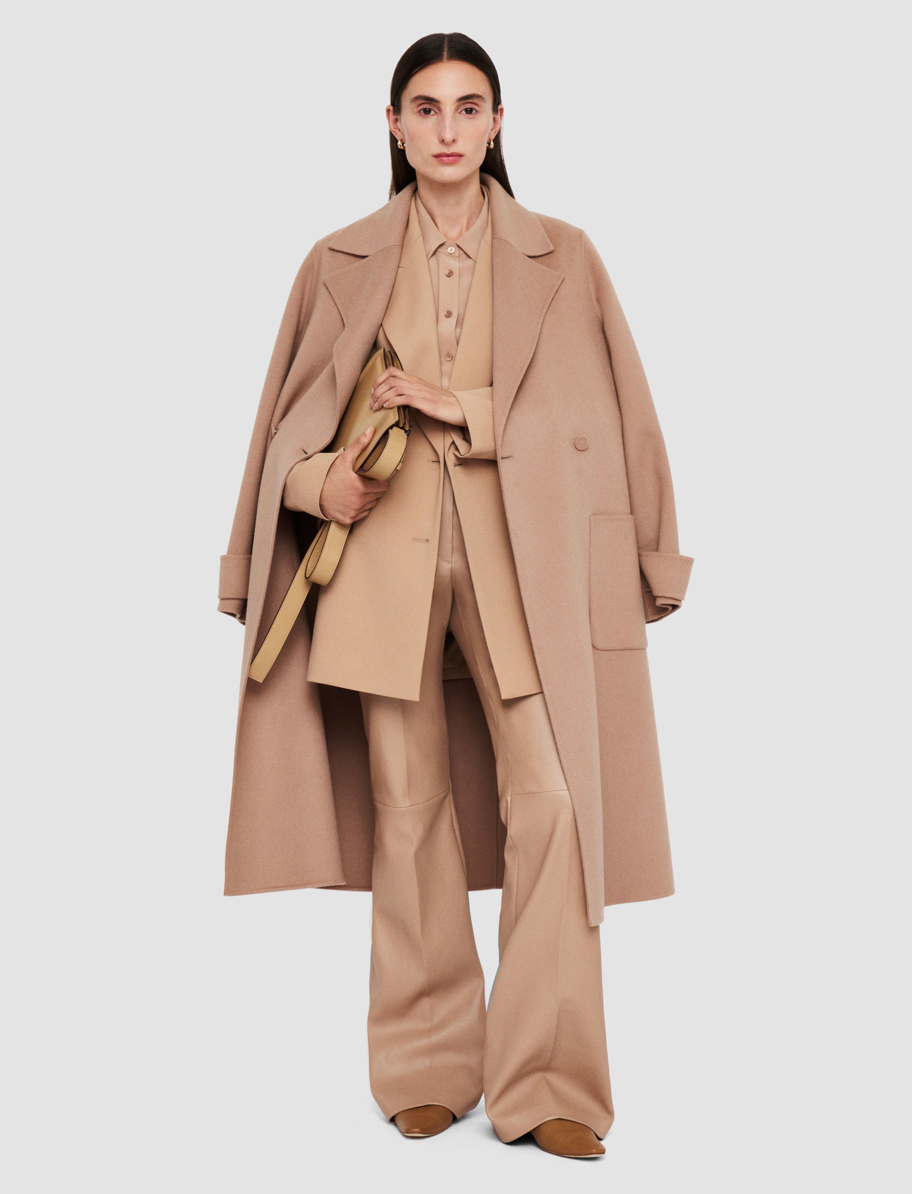 Arline Double Face Cashmere Coat - 3