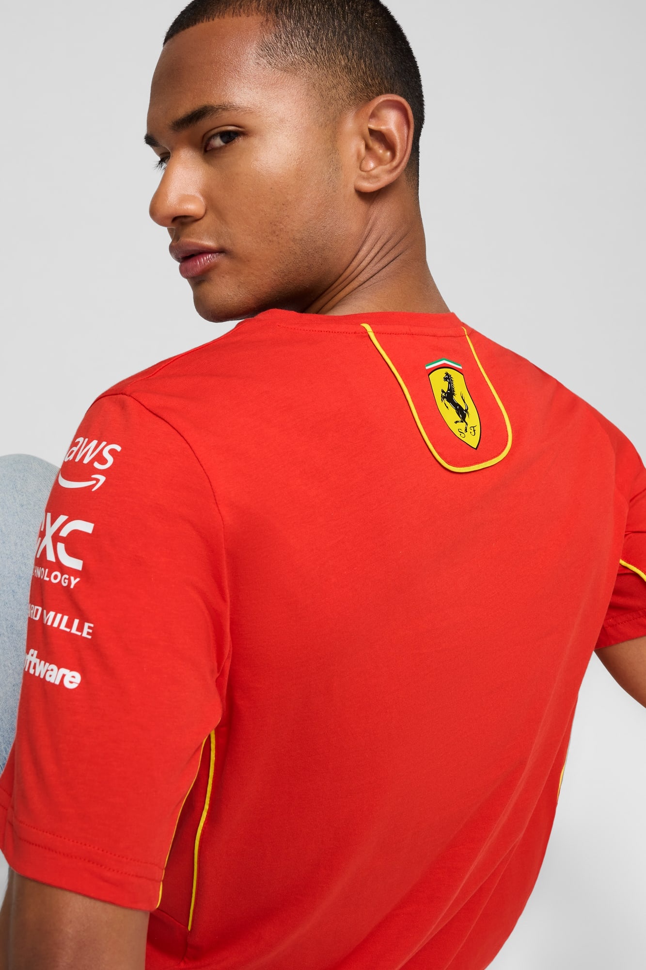 Scuderia Ferrari Sainz Men's Tee - 7