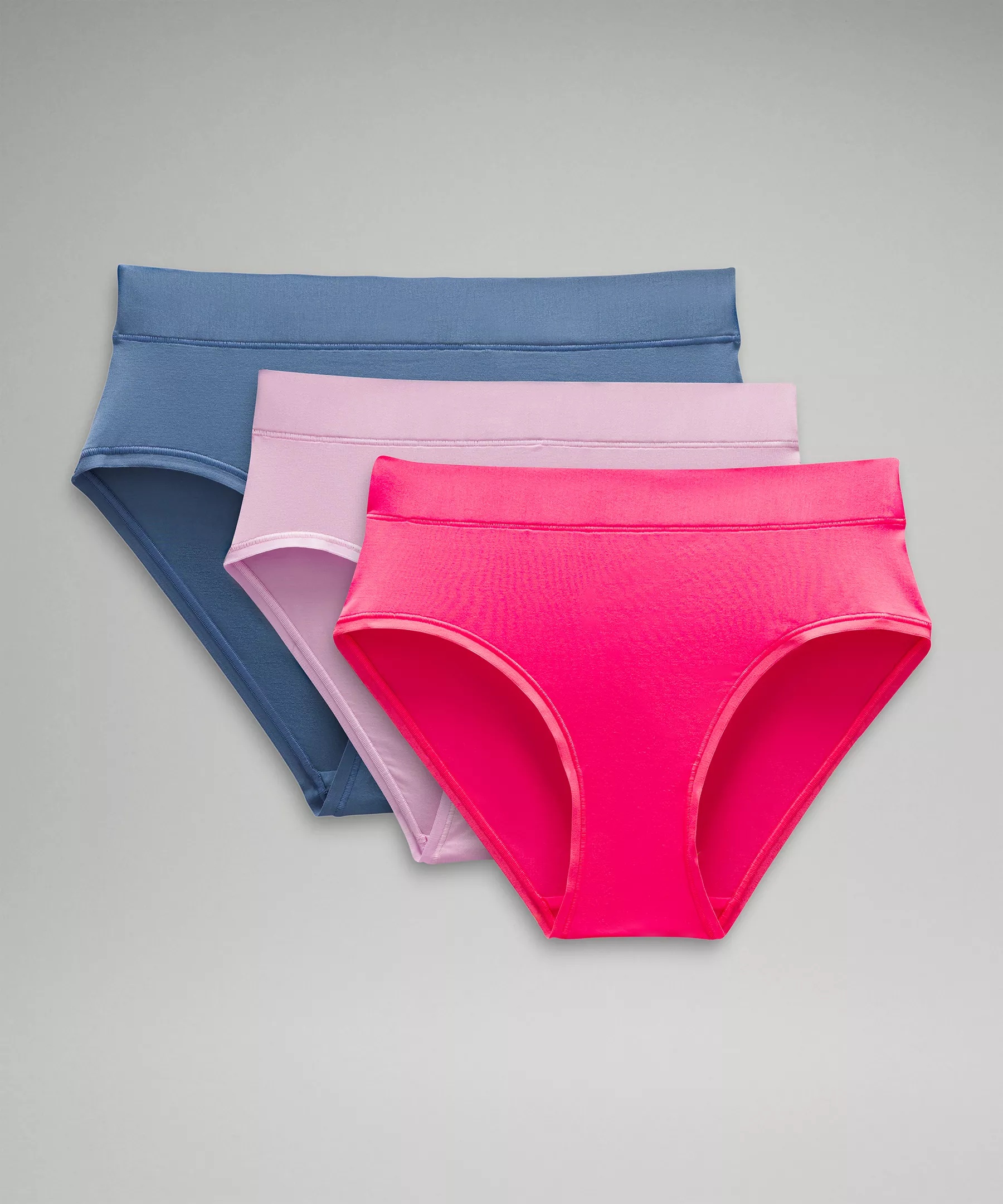 UnderEase High-Rise Bikini Underwear *3 Pack - 1