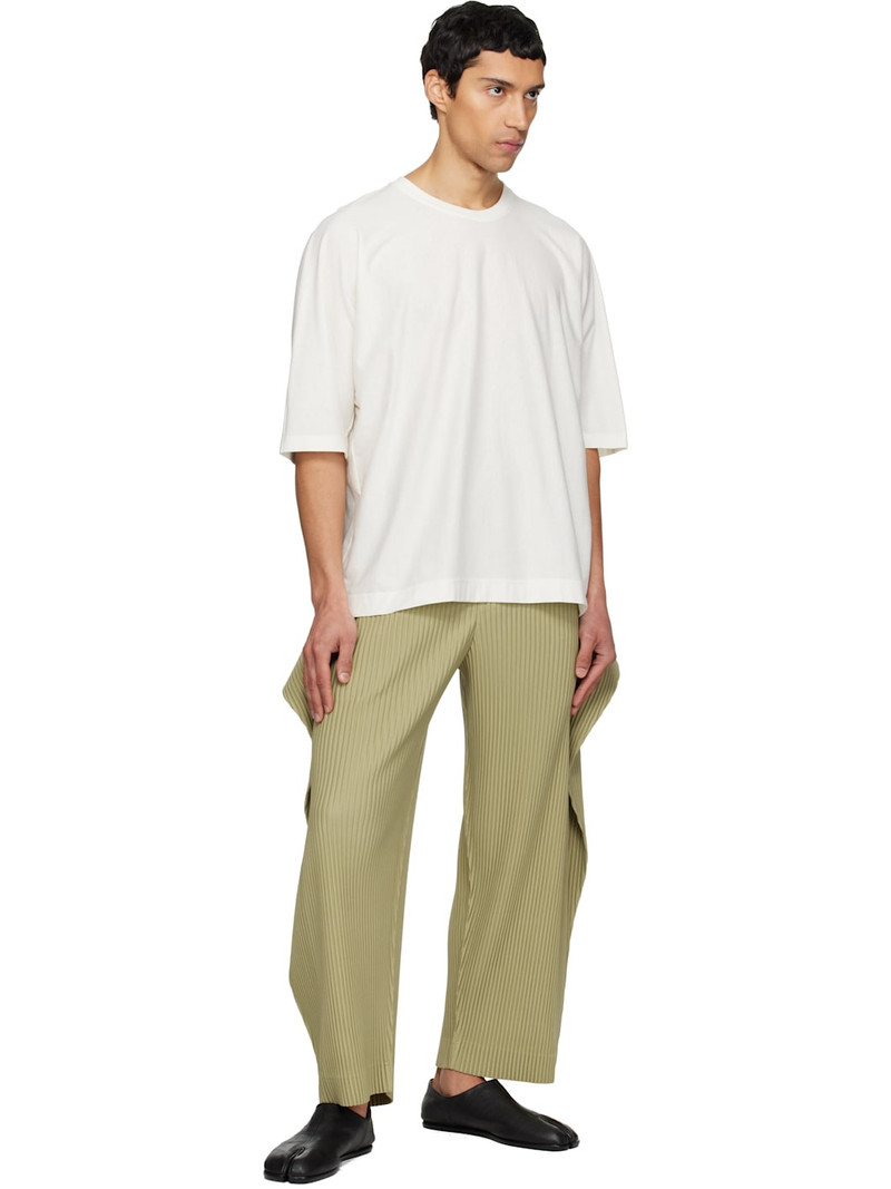 ISSEY MIYAKE White Release-T Basic T-shirt outlook