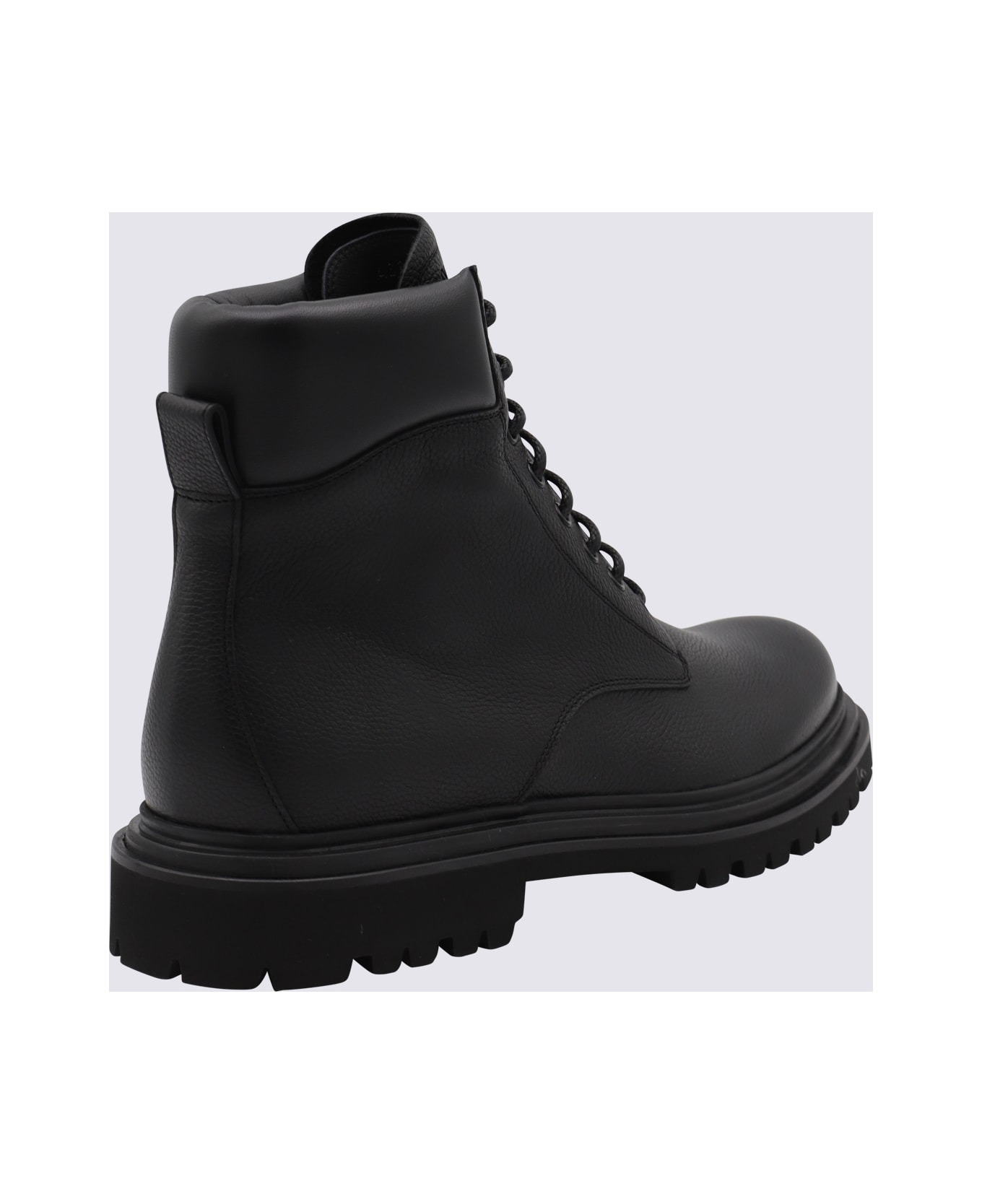 Black Leather Boots - 3