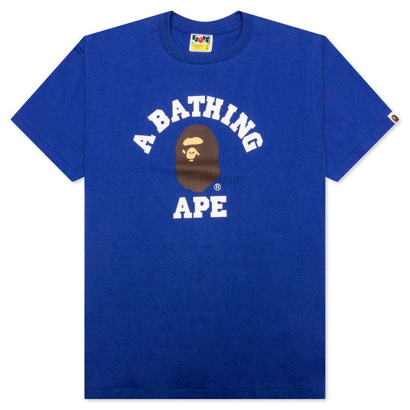 COLLEGE TEE - BLUE - 1