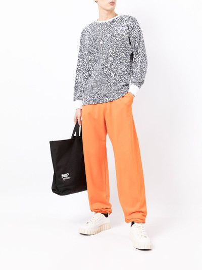 PUMA x Mr Doodle crewneck sweatshirt outlook