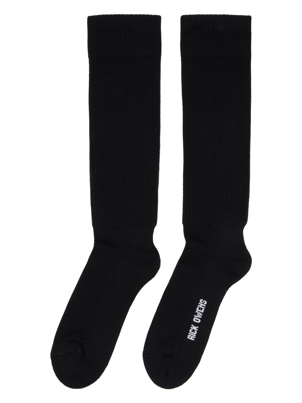 Black Porterville Knee High Socks - 2